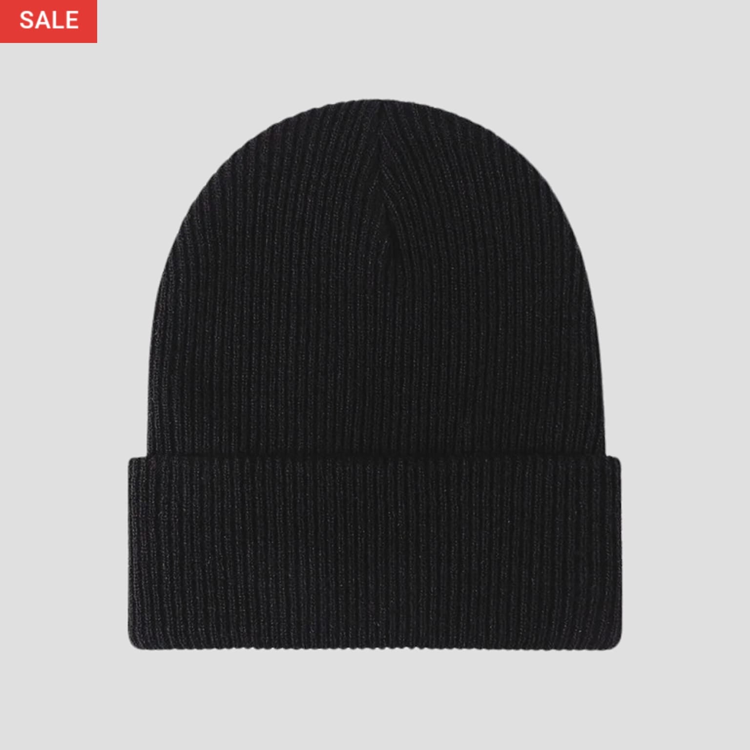 Knitted Beanie | Black