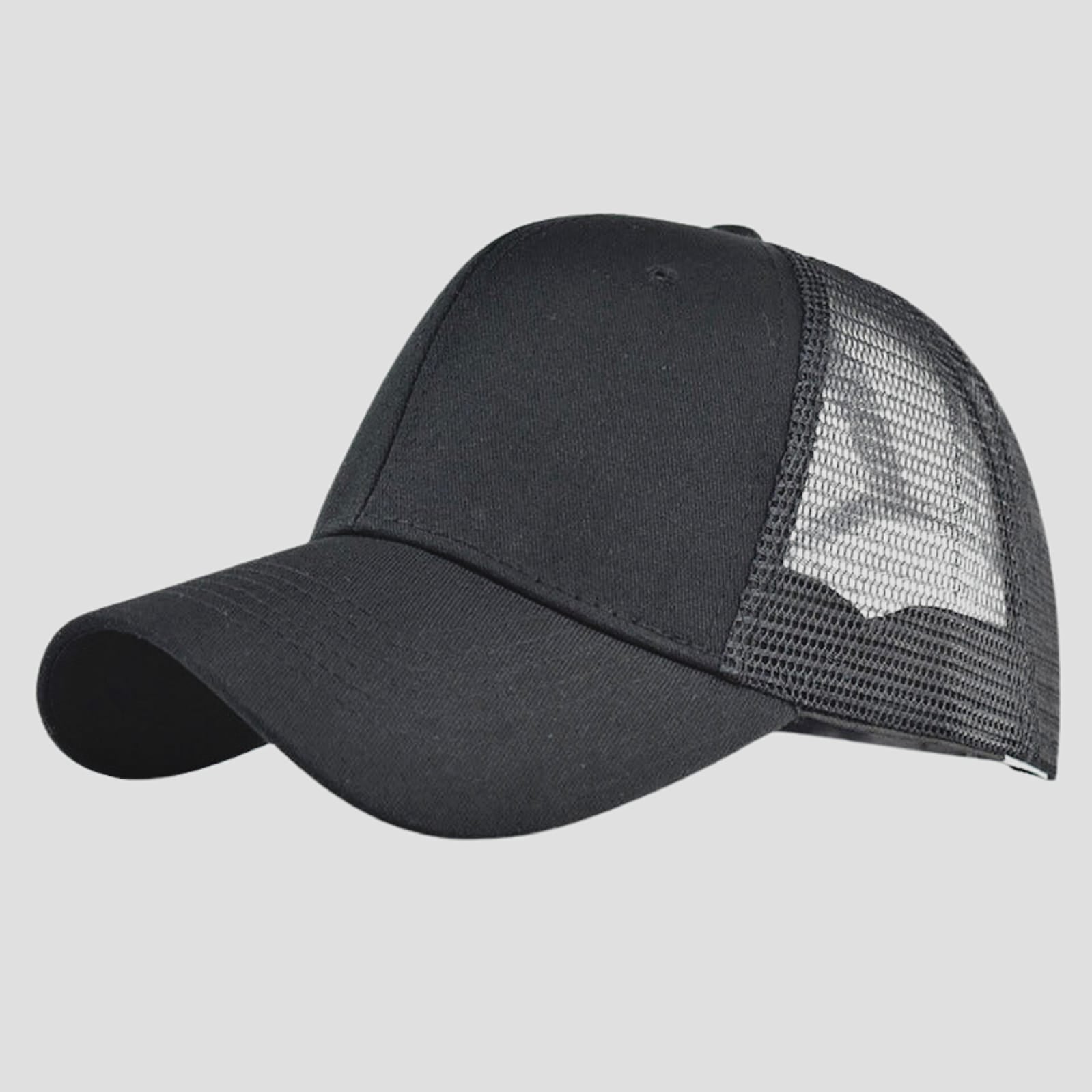 Mesh Baseball Cap | Black