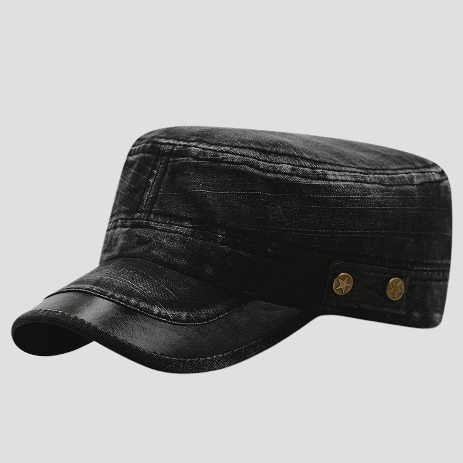 Military Cap | Black