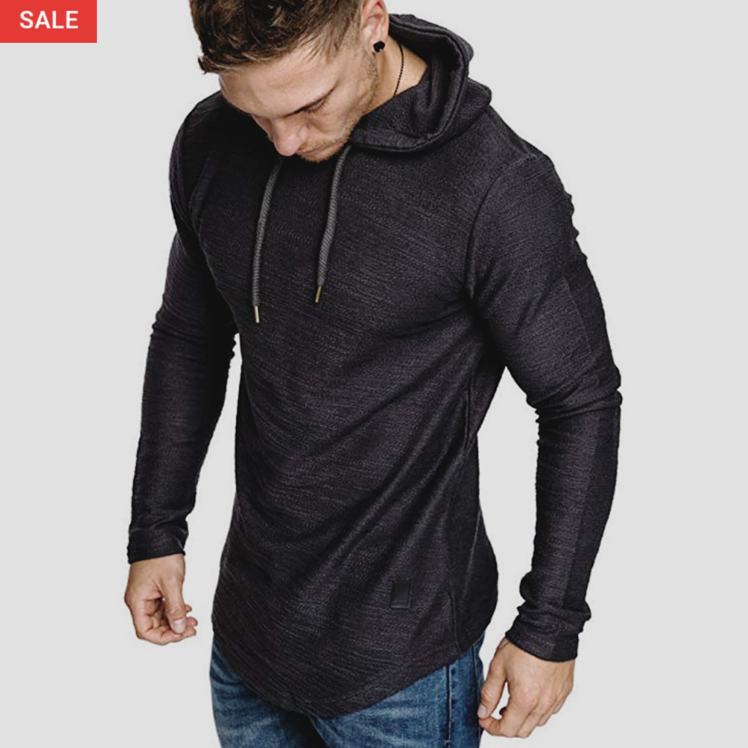 Sweatshirt Hoodie | Black